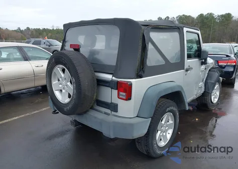 2009 Jeep Wrangler X из США, поврежденный, VIN 1J4FA24199L721476